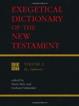 portada Exegetical Dictionary of the new Testament vol 2 (en Inglés)
