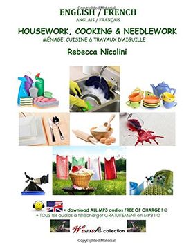 portada English / French : Housework, Cooking & Needlework: Color version: Volume 18 (Weasel)