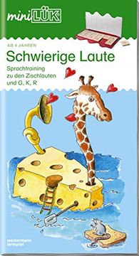 portada Minilük-Übungshefte / Minilük Kindergarten / Kindergarten/Vorschule: Schwierige Laute (en Alemán)
