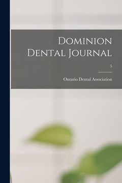 portada Dominion Dental Journal; 5 (in English)