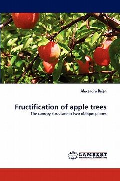portada fructification of apple trees (en Inglés)