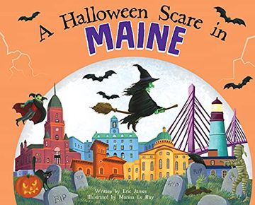 portada A Halloween Scare in Maine (in English)