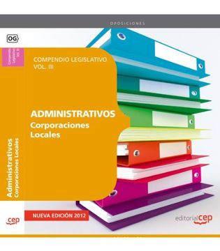 portada Compendio Legislativo Administrativos de Corporaciones Locales Vol. III.: 3 (Corporaciones Locales (est)