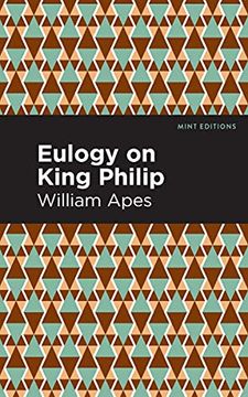 portada Eulogy on King Philip (Mint Editions) (in English)