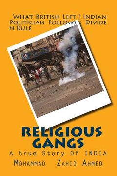 portada Religious gangs: A true story of india (en Inglés)
