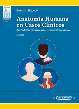 portada Anatomía Humana en Casos Clínicos / 5 ed. (Incluye Versión Digital)