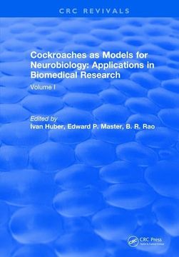 portada Cockroaches as Models for Neurobiology: Applications in Biomedical Research: Volume I (en Inglés)