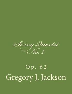 portada String Quartet No. 2, Op 62 (en Inglés)