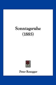 portada Sonntagsruhe (1885) (en Alemán)
