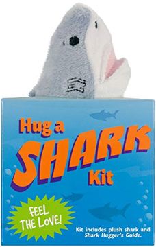 portada Hug a Shark kit (Book With Plush) (in English)