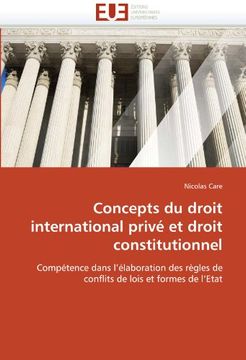 portada Concepts Du Droit International Prive Et Droit Constitutionnel