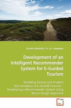 portada development of an intelligent recommender system for e-guided tourism