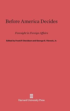 portada Before America Decides (en Inglés)