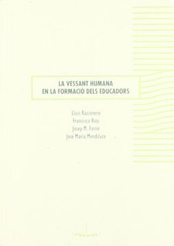 portada La vessant humana en la formació dels educadors (in Spanish)
