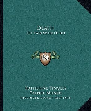 portada death: the twin sister of life (in English)