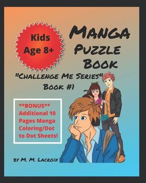 portada Manga Puzzle Book: Challenge Me Series Puzzle Book #1 (en Inglés)