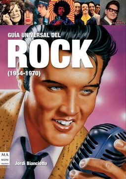 portada Guía Universal del Rock (195-1970): El Nacimiento de la Música Popular (Musica ma non Troppo)
