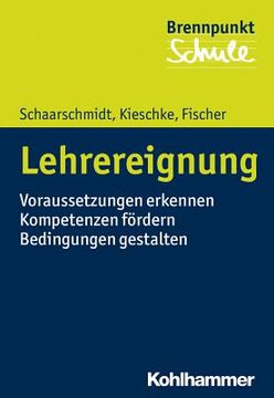 portada Lehrereignung: Voraussetzungen Erkennen - Kompetenzen Fordern - Bedingungen Gestalten (en Alemán)