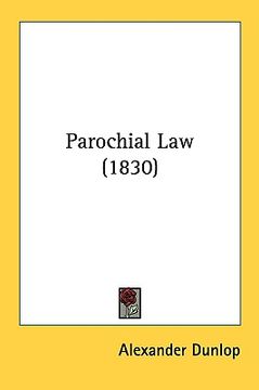 portada parochial law (1830) (en Inglés)