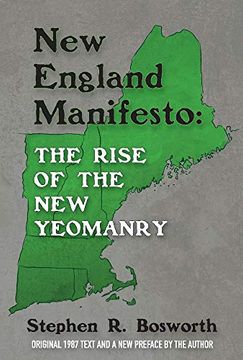 portada New England Manifesto: The Rise of the new Yeomanry (in English)