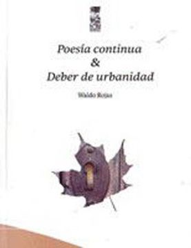 portada Poesia Continua & Deber de Urbanidad (in Spanish)