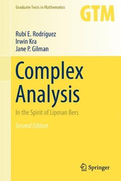 portada Complex Analysis: In the Spirit of Lipman Bers (Graduate Texts in Mathematics, 245) (in English)