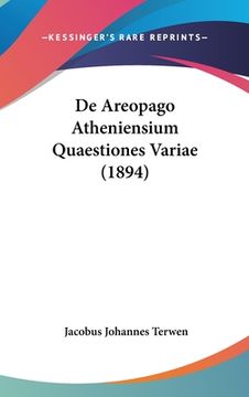 portada De Areopago Atheniensium Quaestiones Variae (1894) (in Latin)
