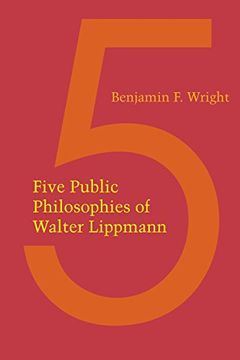 portada Five Public Philosophies of Walter Lippmann (en Inglés)