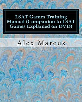 portada lsat games training manual (companion to lsat games explained on dvd) (en Inglés)