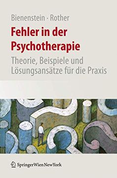 portada Fehler in Der Psychotherapie: Theorie, Beispiele Und Lösungsansätze Für Die PRAXIS (en Alemán)