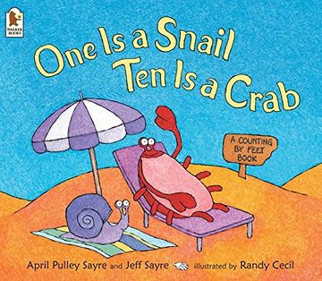 portada One Is a Snail, Ten Is a Crab: A Counting by Feet Book