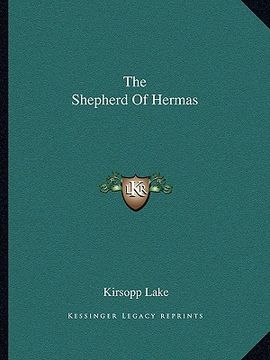 portada the shepherd of hermas (en Inglés)
