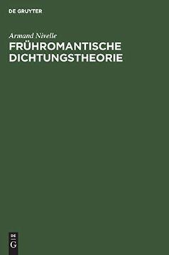 portada Frühromantische Dichtungstheorie (en Inglés)