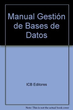 portada Manual Gestión de Bases de Datos