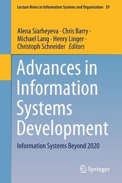 portada Advances in Information Systems Development: Information Systems Beyond 2020 (in English)