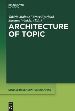 portada Architecture of Topic (en Inglés)