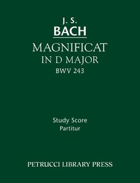 portada Magnificat in D major, BWV 243: Study Score