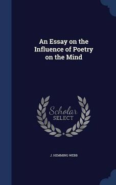 portada An Essay on the Influence of Poetry on the Mind