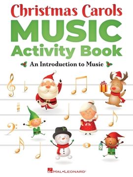 portada Christmas Carols Music Activity Book (in English)