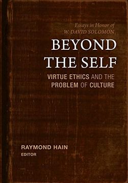 portada Beyond the Self: Virtue Ethics and the Problem of Culture (en Inglés)
