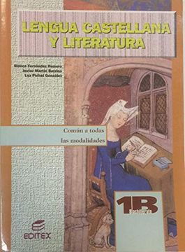 portada Lengua Castellana y Literatura, 1 Bachillerato