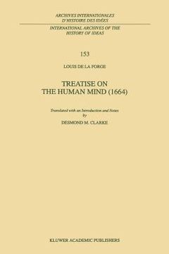portada treatise on the human mind (1666) (en Inglés)