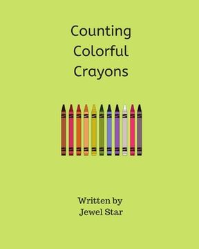 portada Counting Colorful Crayons (en Inglés)