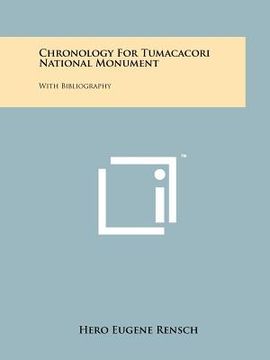 portada chronology for tumacacori national monument