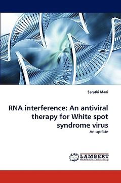 portada rna interference: an antiviral therapy for white spot syndrome virus (en Inglés)