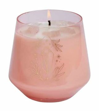 portada Rose Quartz Crystal Healing Scented Glass Candle