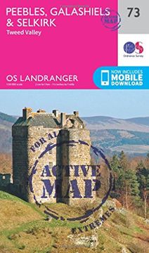portada Peebles, Galashiels & Selkirk, Tweed Valley (OS Landranger Map)