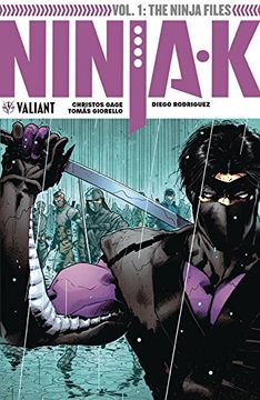 portada Ninja-K Volume 1: The Ninja Files (en Inglés)