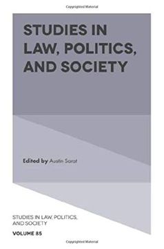 portada Studies in Law, Politics, and Society (in English)