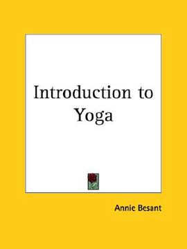 portada introduction to yoga